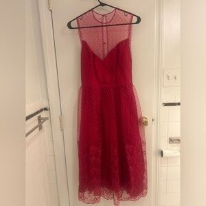 Vintage 50s 60s Elegant Lace Dress